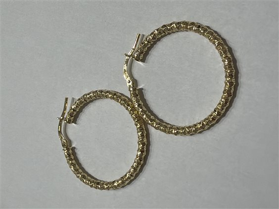 Orecchini Domar Donna Cerchi argento 925 diamantati in Argento ORAR-484-280 - ORAR-484-280